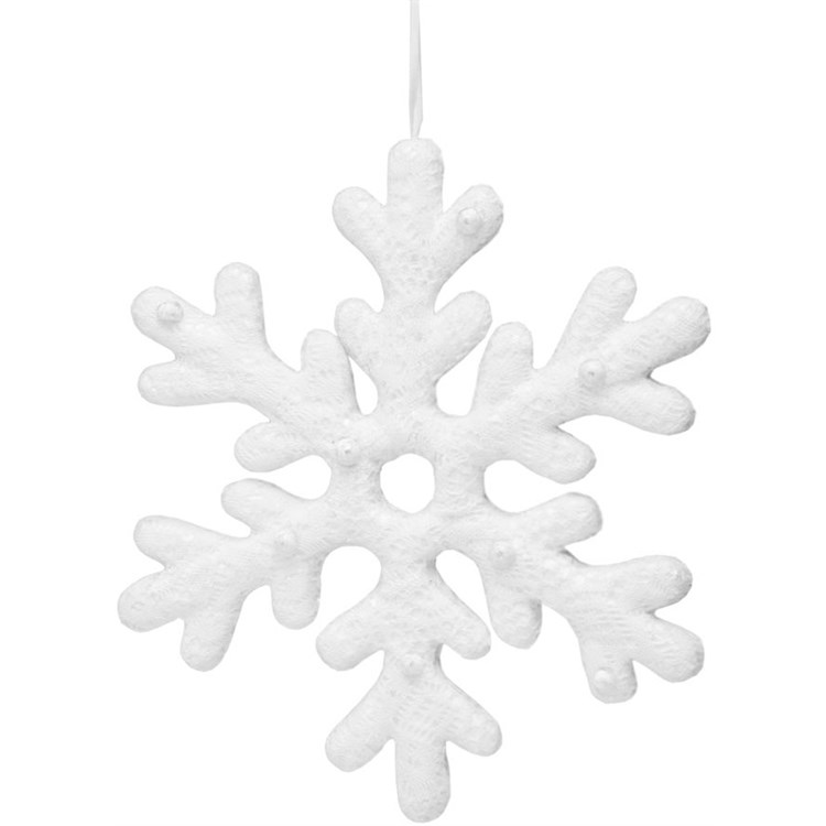 Addobbo Fiocco Di Neve