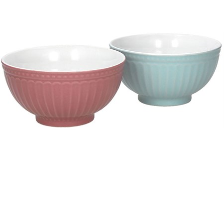 set 2 boli azzurro e rosa