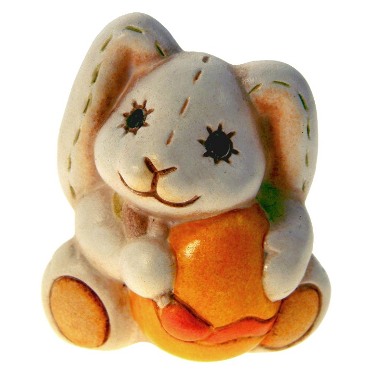 Peluche Uovo Di Pasqua Con Coniglietto Rosa – 20 Cm, Guscio Blu Con Motivi, Morbido E Ipoallergenico