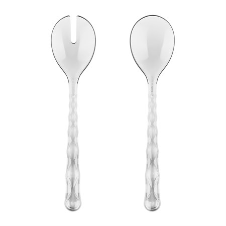 coppia posate insalata vanity trasparente
