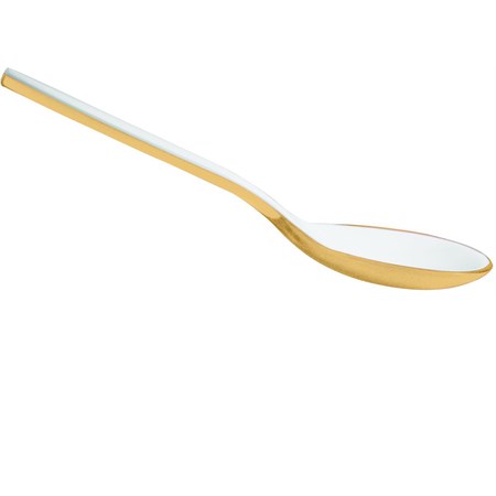 cucchiaio vintage giallo ambra guzzini