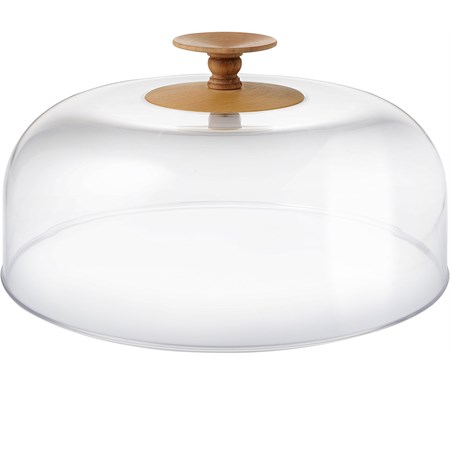 dressed in wood campana in vetro e legno