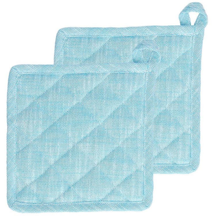 Set 2 Presine cm 18x18 Volterra Turchese