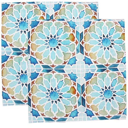 set due tovaglioli mandala 40x40