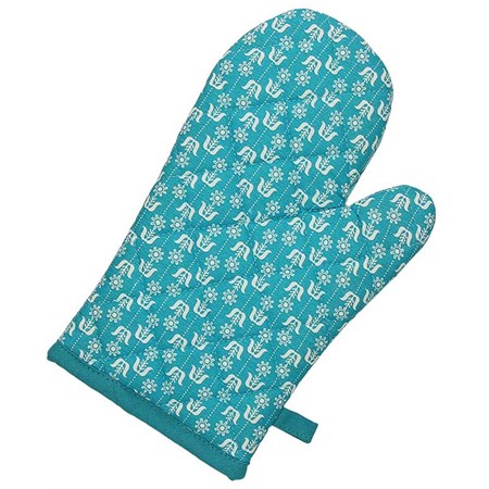 guanto da forno katane azzurro