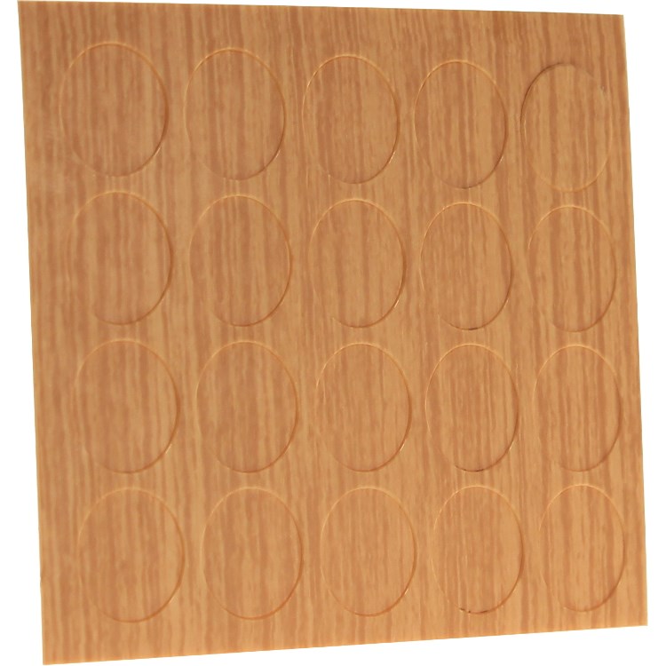 Set 20 Feltrini Adesivi Marrone Chiaro