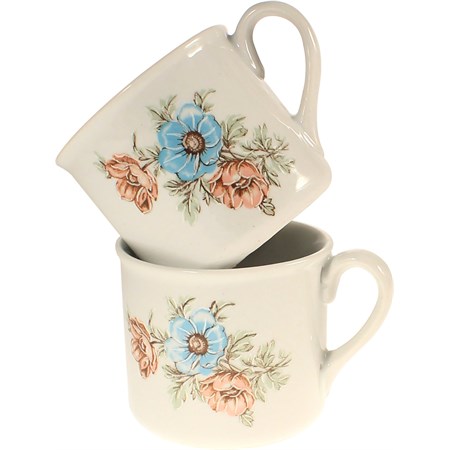 coppia tazze in porcellana