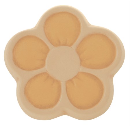 formella fiore di pesco giallo thun