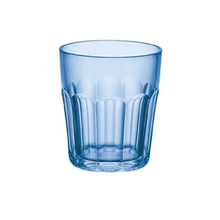 Bicchiere Basso Molato Blu