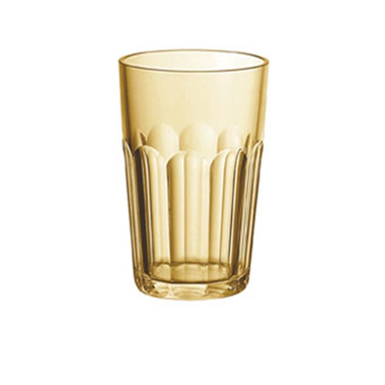 Bicchiere Molato Alto Giallo Ambra