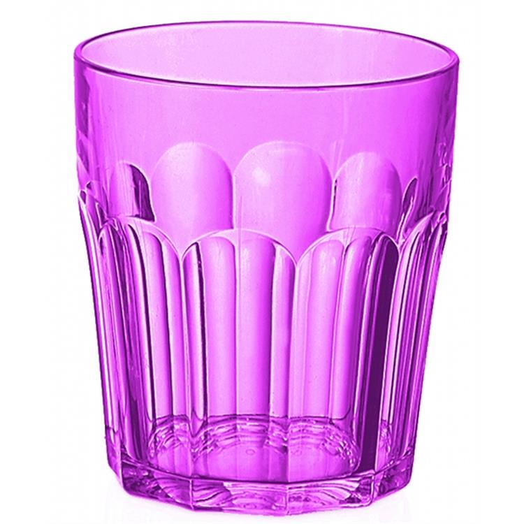 Bicchiere molato piccolo Fucsia