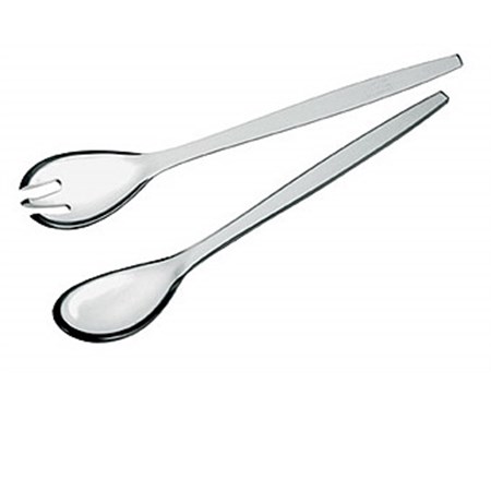 posate insalata 28 cm trasparenti