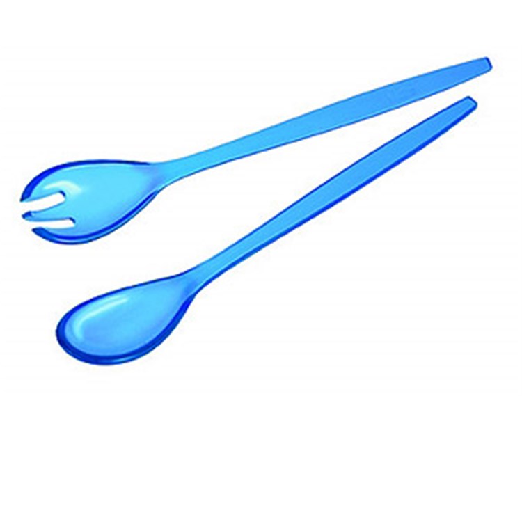 Posate Insalata 28 Cm Blu