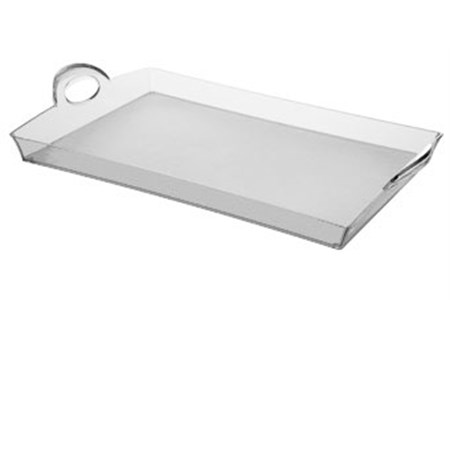 vassoio rettangolare trasparente guzzini