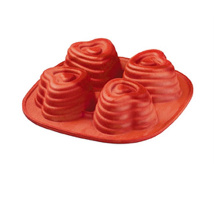 Stampo 4 Cuori Rosso