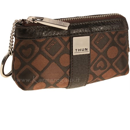portachiavi a zip heart casual thun