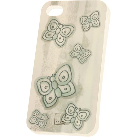 guscio per smartphone farfalla verde thun