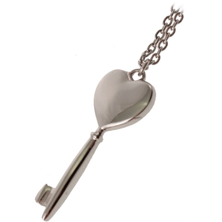 Ciondolo Cuore Pieno E Catenina