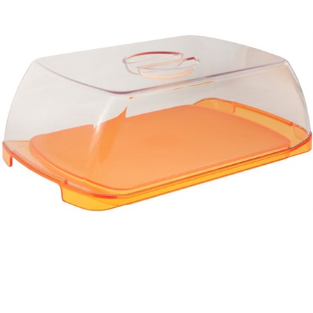 contenitore copriformaggio arancio