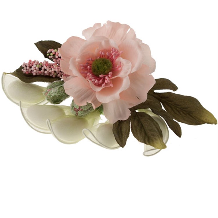 Papavero Rosa Con Porta Confetti