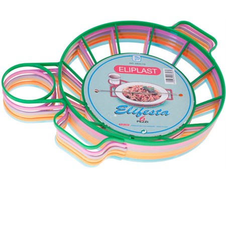 6 portapiatto e bicchiere eliplast