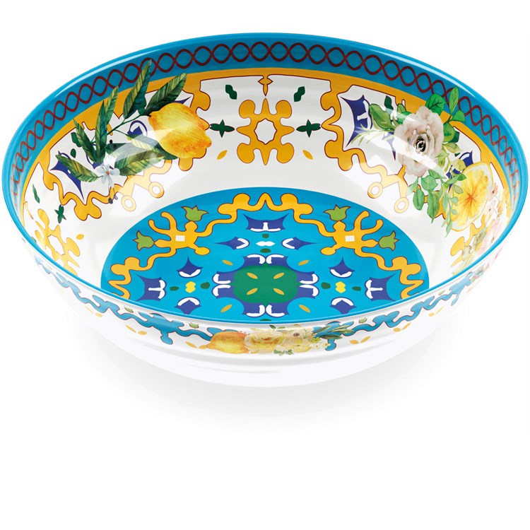 Insalatiera Flower E Lemon Cm 30