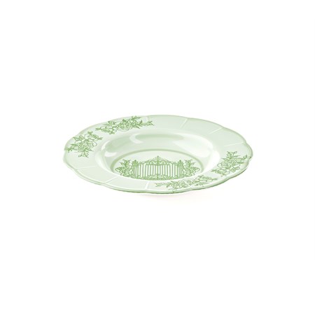 josephine piatto fondo verde polvere