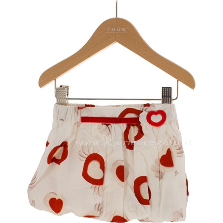gonna cuore girl 55 per cento cotone