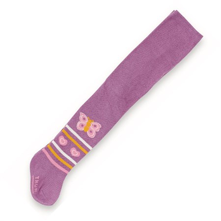 collant farfalla girl viola 70 per cento cotone