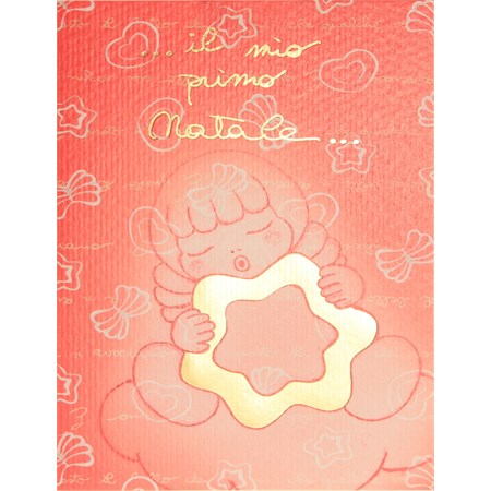 biglietto auguri il mio natale bimbo thun