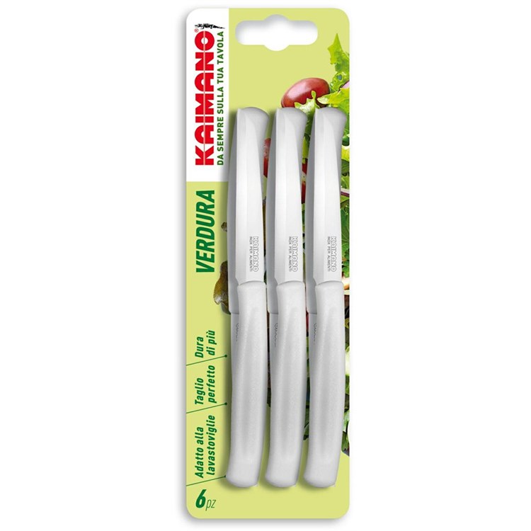 Set 6 Coltelli Verdura