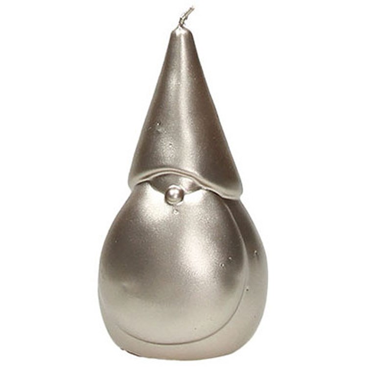Candela Babbo Natale Argento