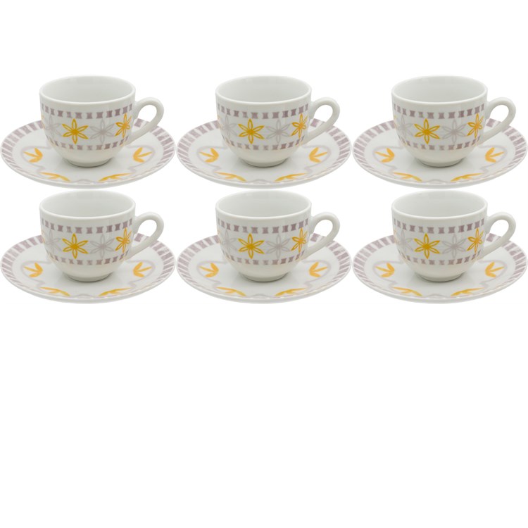 Set 6 tazzine Metropol Taormina