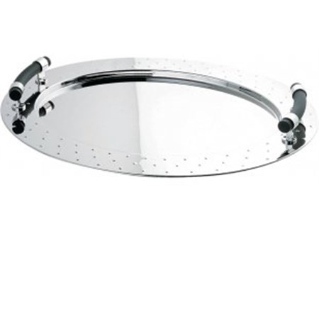 vassoio ovale con manici alessi