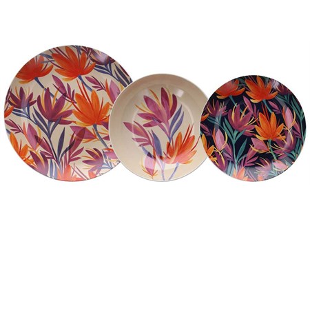 servizio tavola moon 18 pezzi ohana