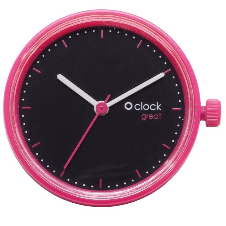 O clock Great Seconds Hand Fucsia