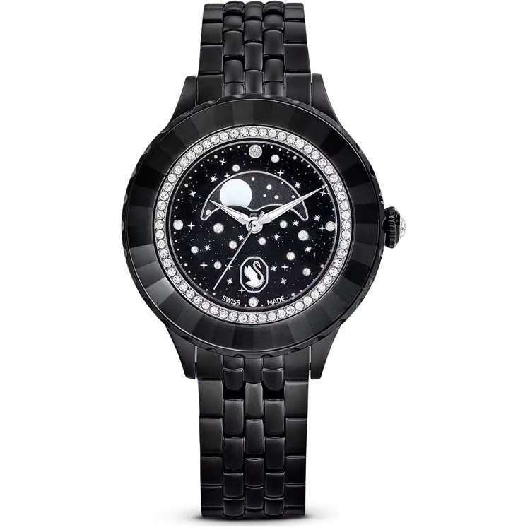 Orologio Octea Moon Nero