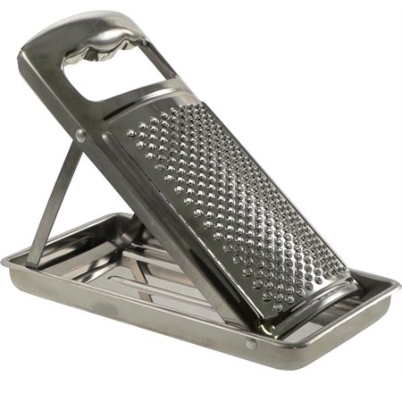 grattugia con raccoglitore e maniglia