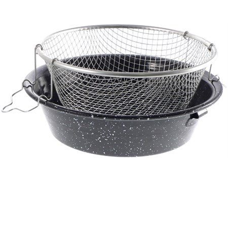 friggitrice cm 30 in acciaio porcellanato