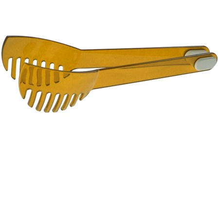 pinza spaghetti arancio trasparente guzzini