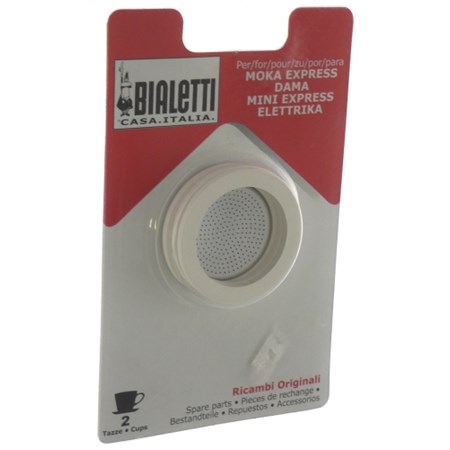 set guarnizioni tz 2 con piastrino bialetti