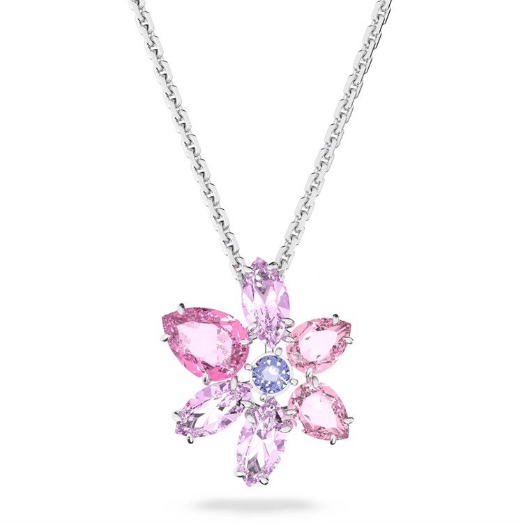 Pendente Gema Fiore Rosa