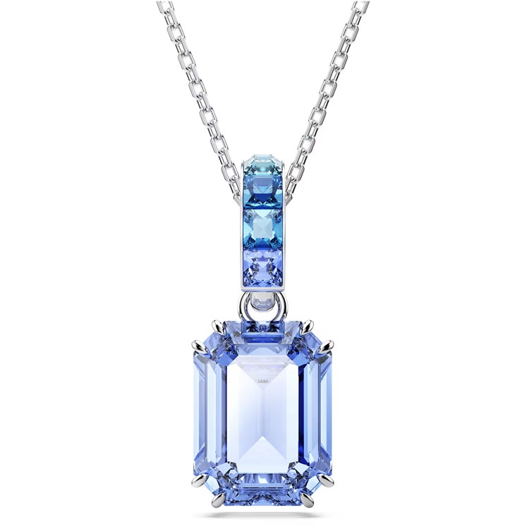 Pendente Millenia Blu Ottagonale