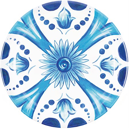 piatto dessert blues