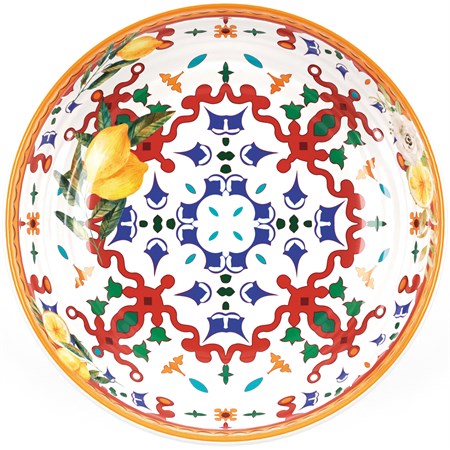 piatto fondo flower e lemon