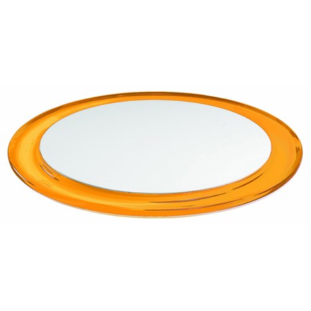 piatto vassoio bicolore arancio guzzini