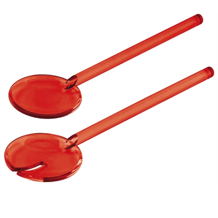 Posate Insalata Rosso