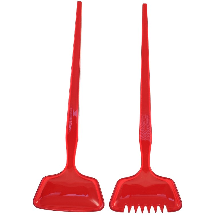 Posate Insalata Vintage Rosso