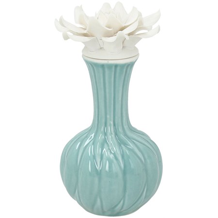 alchemy diffusore fiore verde tiffany