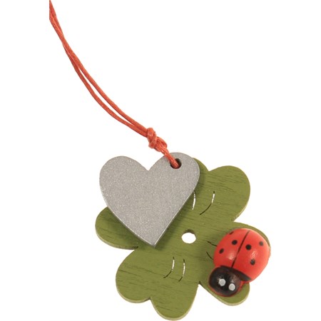 chiudipacco quadrifoglio decorazione